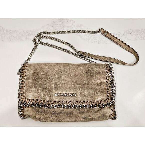 Michael Kors Suede Chain Crossbody Bag – Authenticated! - Picture 8 of 9